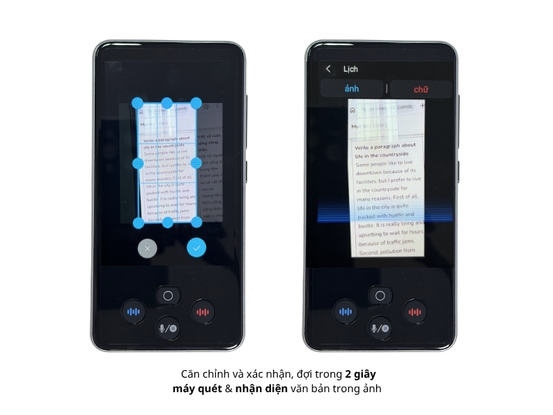 Căn Chỉnh Hình Ảnh Và Bấm Xác Nhận Để Tiến Hành Dịch Ảnh Căn Chỉnh Hình Ảnh Và Bấm Xác Nhận Để Tiến Hành Dịch Ảnh